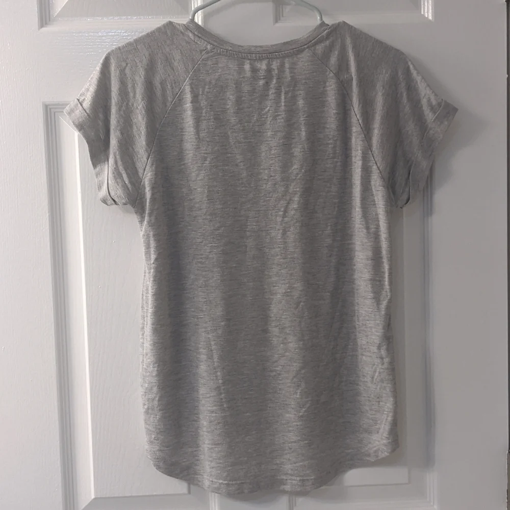 Gray Shirt w/ Butterflies - Picture 3 of 3